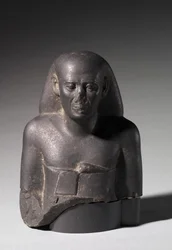 Busto de Ankh-Hor, Período Tardío, 525-404 a.C.