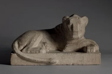 Estatuilla de un león, 380-246 a.C.