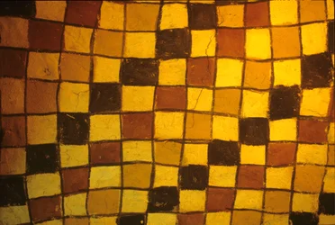 Antiguo Egipto, Patrón del techo de una tumba, Pintura/Fresco, Tumba de Sennufer, Tebas, Luxor