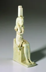 Amuleto de Isis y Horus