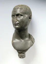 Busto de un noble romano, dicho ser Marco Antonio (c.82-30 a.C.), posiblemente de Alejandría, Egipto, 50 a.C. - 50 d.C.