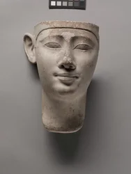 Cabeza votiva de un rey, 305-246 a.C.
