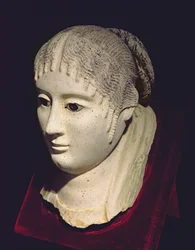 Cabeza de una mujer
