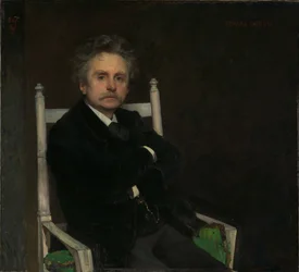 Retrato de Edvard Grieg 1843-1907, 1891