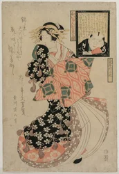 Ojos para mirar a una cortesana, c. 1810