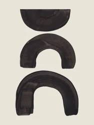 Formas abstractas en arco