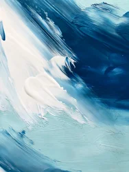 «Blue Motion» abstracto
