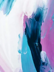 Flujo abstracto azul y morado
