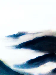 Olas azules abstractas