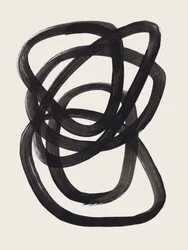 Líneas abstractas negras