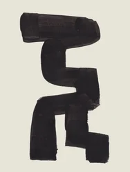 Trazado abstracto en negrita