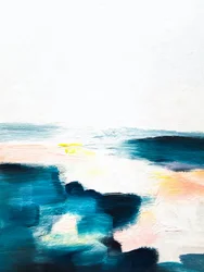 «Océano en calma» (abstracto)