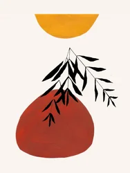Hojas de sol del desierto