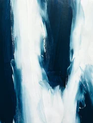 Abstracto azul dinámico