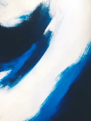Abstracto azul dinámico