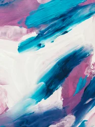 Azul dinámico, rosa, abstracto