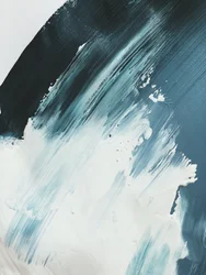 Abstracto azul fluido