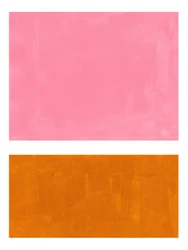 Bloques abstractos en rosa y naranja