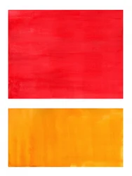 Bloques de color abstractos en tonos cálidos