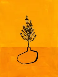 Planta minimalista y acogedora