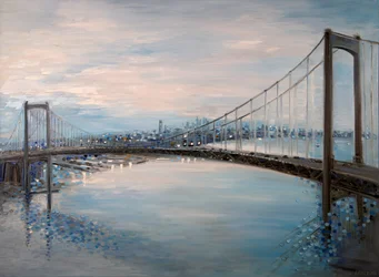 Reflejos en el Puente del Crepúsculo