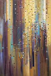 Las vibrantes luces de la ciudad