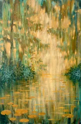 Reflejos en el Estanque Dorado