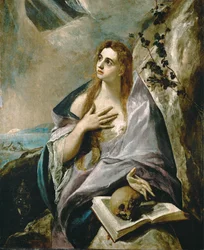 María Magdalena (pintura sobre lienzo)