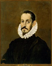 Retrato de caballero (pintura sobre lienzo)