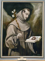 San Antonio de Padua (pintura sobre lienzo)