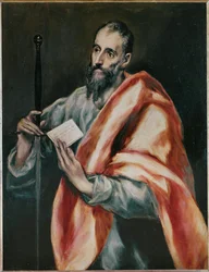 San Pablo, apóstol (pintura sobre lienzo)