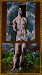 San Sebastián 1608-13 (pintura sobre lienzo)