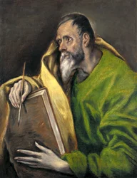 San Lucas (óleo sobre lienzo)