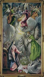 La Anunciación (pintura sobre lienzo)