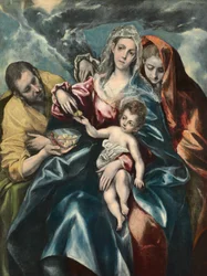 La Sagrada Familia con María Magdalena, c.1590-95