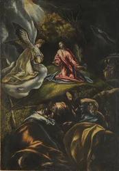 Jesús en el Huerto de los Olivos