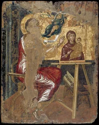 El Apóstol Lucas pintando a la Virgen Hodegetria, c.1564