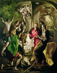 Adoración de los pastores, 1603-05