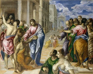 Cristo sanando a los ciegos, c.1570