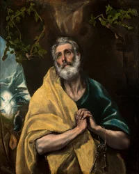 San Pedro en lágrimas