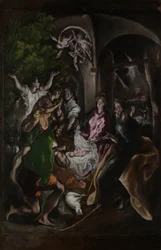 La adoración de los pastores, ca. 1605-10
