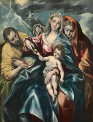 La Sagrada Familia con María Magdalena