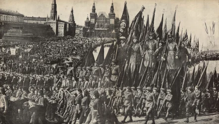 Ilustración de La URSS construye el socialismo, 1933