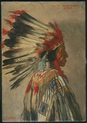 Jefe Caballo Azul, Sioux