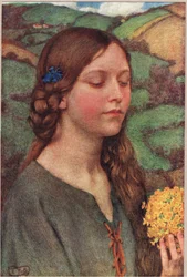 Bouquet of Flowers, ilustración de 