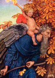 Ilustración del poema Man
