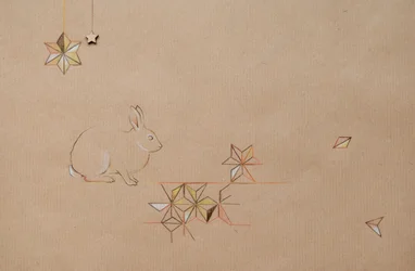 Scatter, 2014 (lápiz y técnica mixta sobre papel)