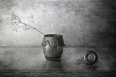 Naturaleza muerta rústica de estilo vintage