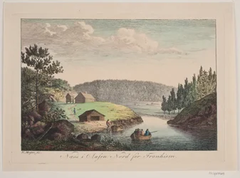 Næss en Aasen al norte de Trondheim