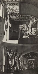 Pabellón soviético en la Exposición Internacional de Prensa, Colonia, 1933.